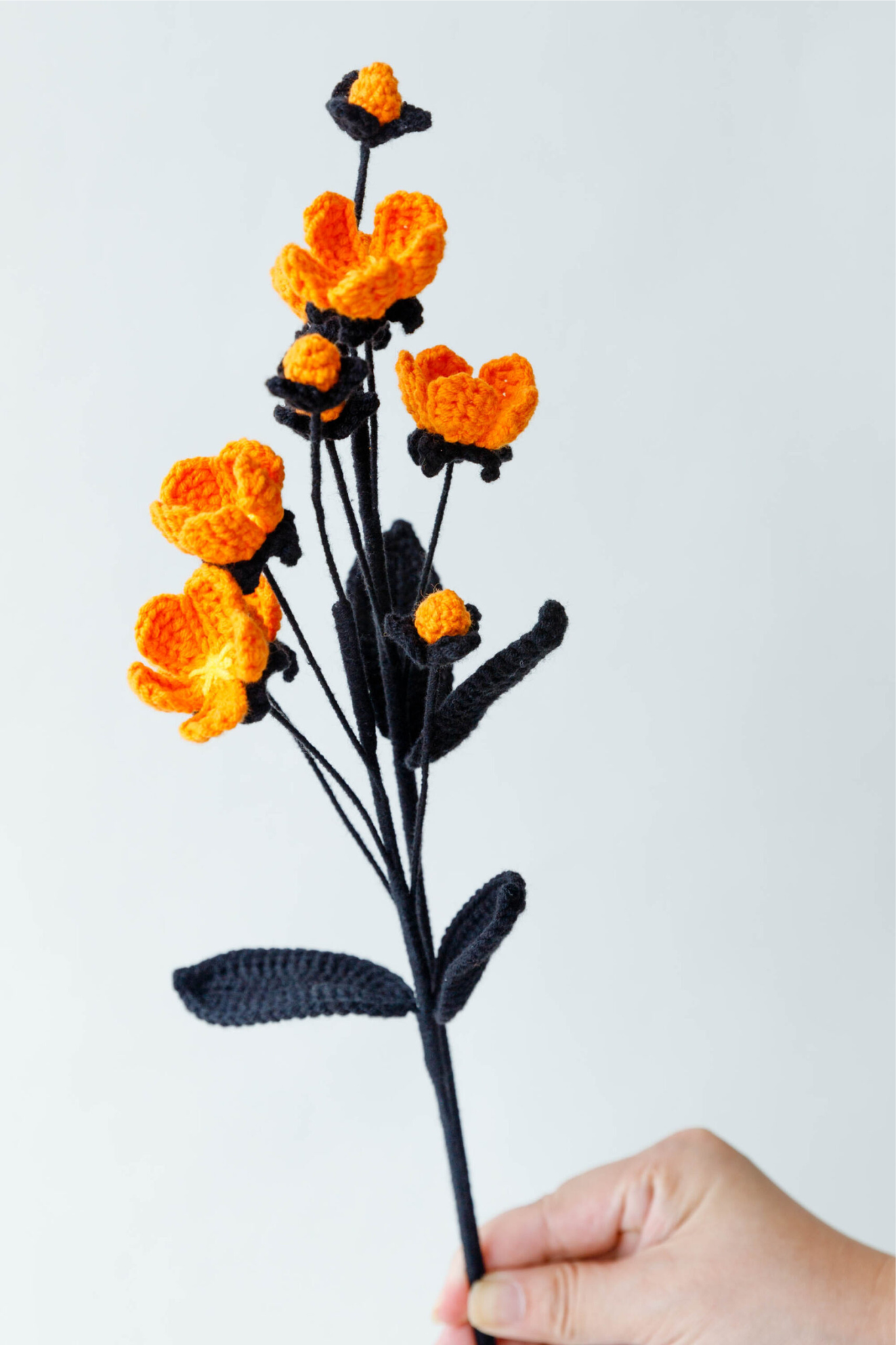 🎃 Spooky Halloween Crochet Bouquet Pattern Bundle (Digital PDF)