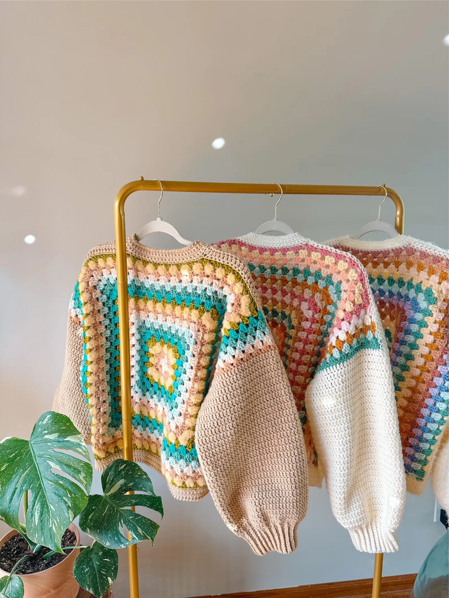 Jovie Crochet Cardigan Pattern (PDF Tutorial, Kids to Adult Sizes)