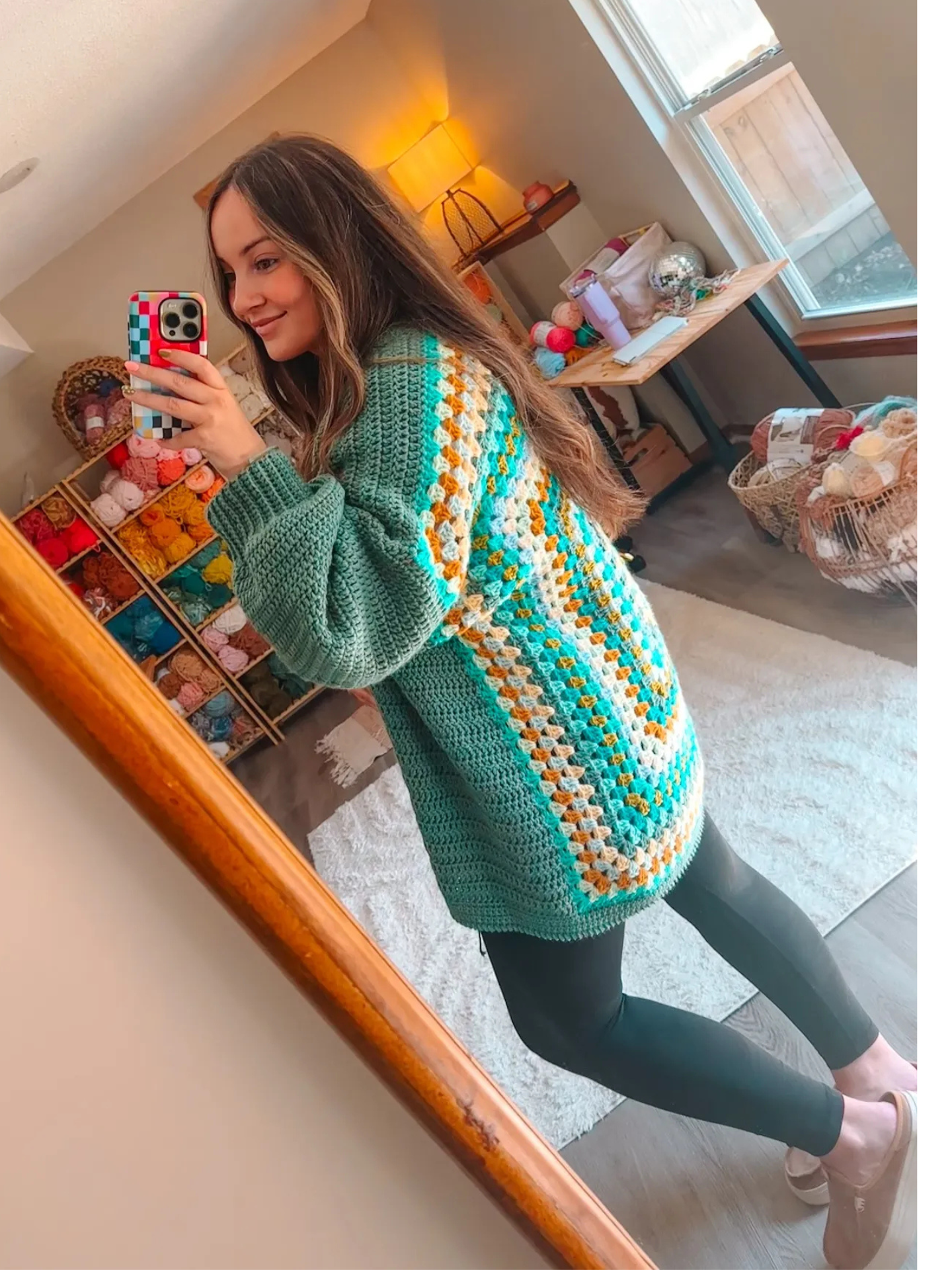 Jovie Crochet Cardigan Pattern (PDF Tutorial, Kids to Adult Sizes)