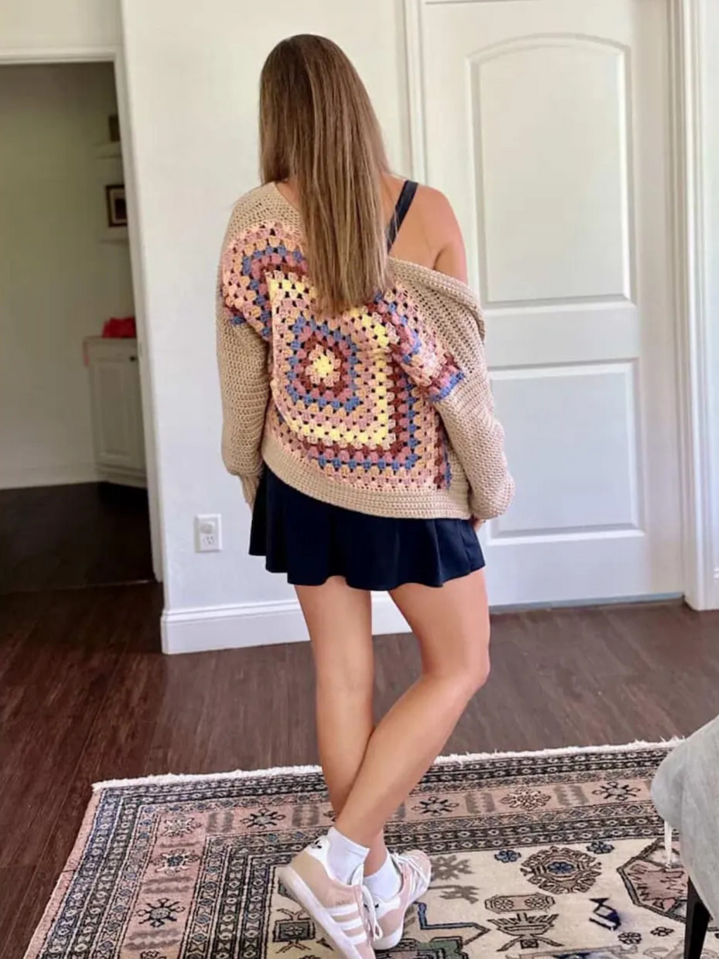 Jovie Crochet Cardigan Pattern (PDF Tutorial, Kids to Adult Sizes)